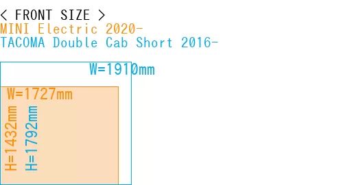 #MINI Electric 2020- + TACOMA Double Cab Short 2016-